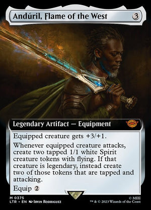 Andúril, Flame of the West (375) [The Lord of the Rings: Tales of Middle-earth] [Extended Art]