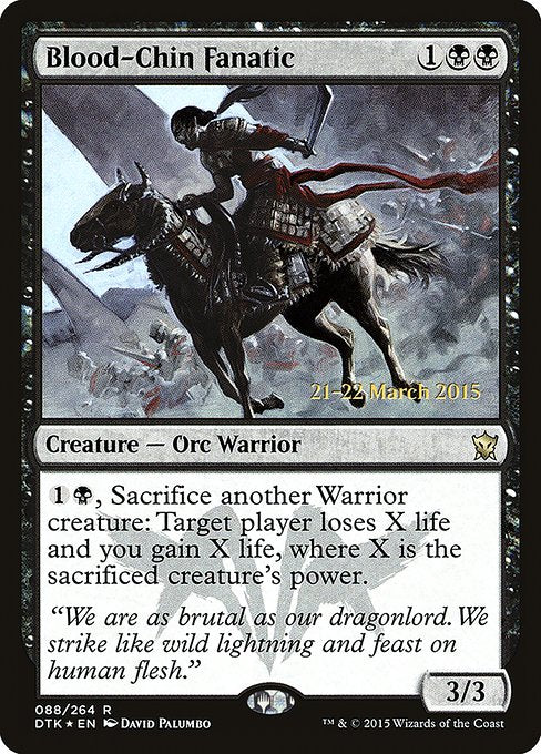 Blood-Chin Fanatic (88s) [Dragons of Tarkir Promos]