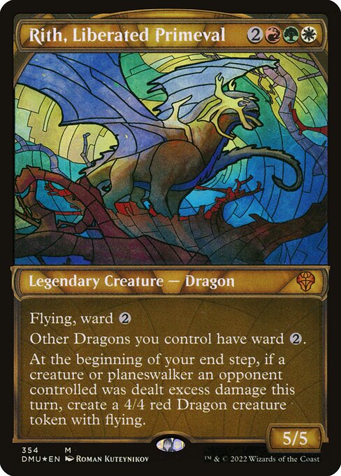 Rith, Liberated Primeval (354) [Dominaria United] [Showcase]