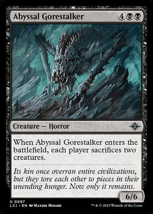 Abyssal Gorestalker (87) [The Lost Caverns of Ixalan]