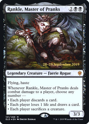 Rankle, Master of Pranks (101s) [Throne of Eldraine Promos]