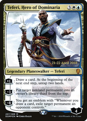 Teferi, Hero of Dominaria (207s) [Dominaria Promos]