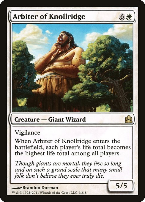 Arbiter of Knollridge (6) [Commander 2011]