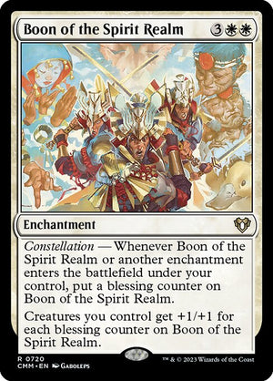 Boon of the Spirit Realm (720) [Commander Masters]