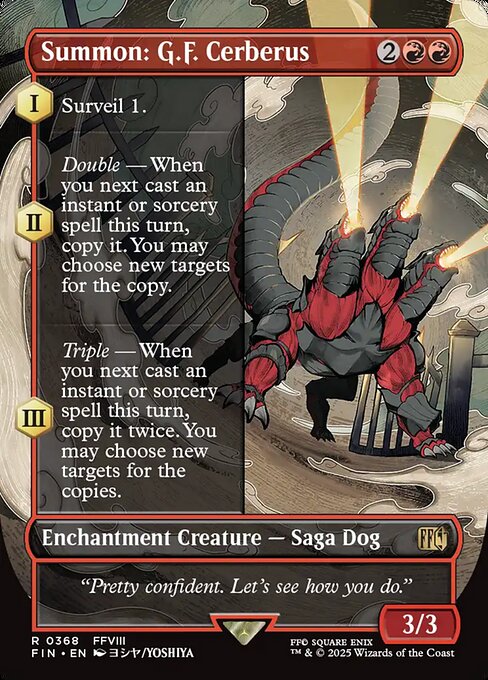 Summon: G.F. Cerberus (368) [Final Fantasy]