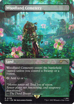 Woodland Cemetery (738) [Secret Lair Drop] [Borderless]