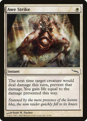 Awe Strike (6) [Mirrodin]
