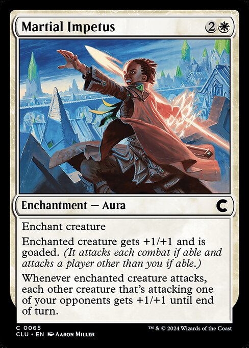 Martial Impetus (65) [Ravnica: Clue Edition]