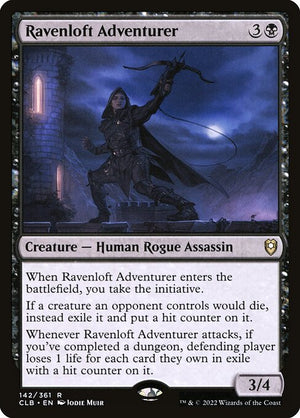 Ravenloft Adventurer (142) [Commander Legends: Battle for Baldur's Gate]
