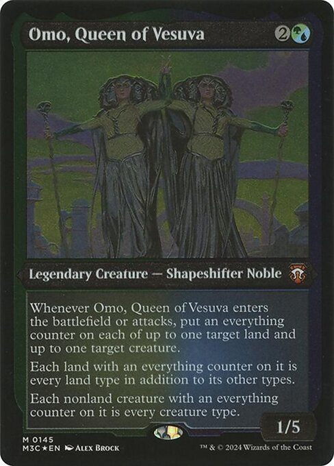 Omo, Queen of Vesuva (145) [Modern Horizons 3 Commander]