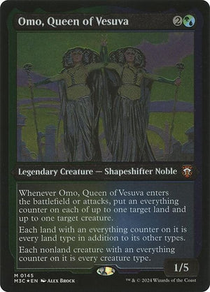 Omo, Queen of Vesuva (145) [Modern Horizons 3 Commander]