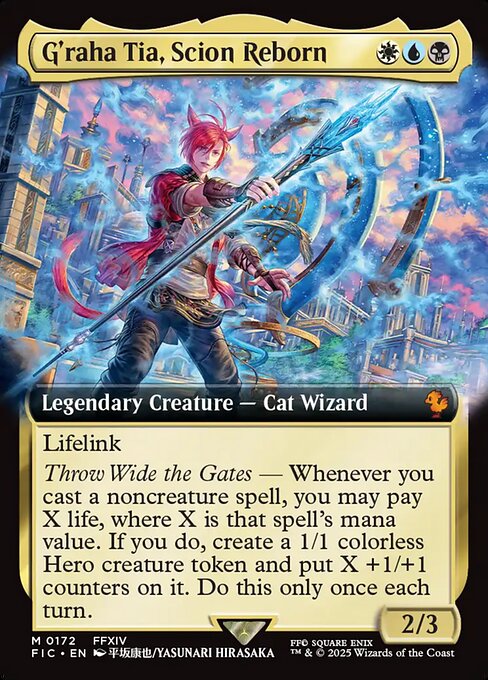 G'raha Tia, Scion Reborn (172) [Final Fantasy Commander]