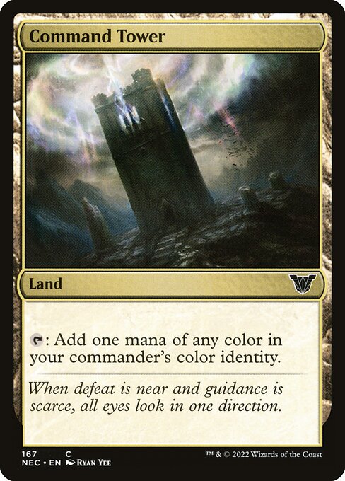 Command Tower (167) [Neon Dynasty Commander]