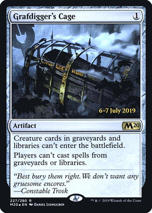 Grafdigger's Cage (227s) [Core Set 2020 Promos]