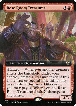Rose Room Treasurer (151) [New Capenna Commander] [Extended Art]