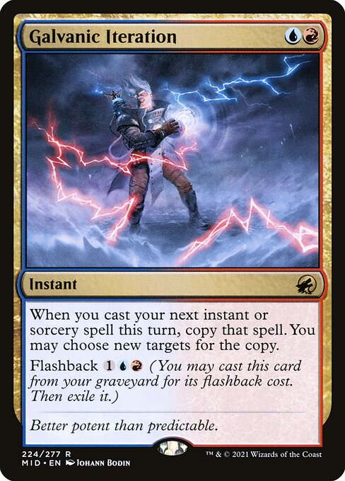 Galvanic Iteration (224) [Innistrad: Midnight Hunt]