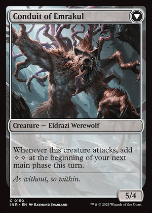 Conduit of Storms // Conduit of Emrakul (150) [Innistrad Remastered] Reverse