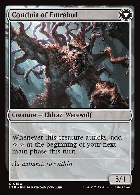 Conduit of Storms // Conduit of Emrakul (150) [Innistrad Remastered] Reverse