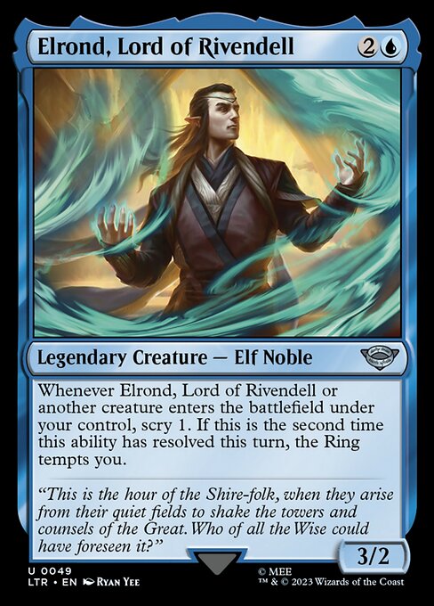 Elrond, Lord of Rivendell (49) [The Lord of the Rings: Tales of Middle-earth]