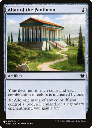 Altar of the Pantheon (THB-231) [The List]