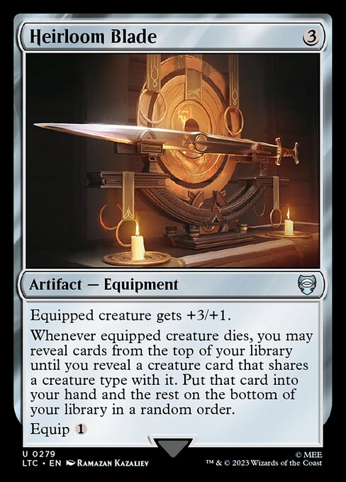 Heirloom Blade (279) [Tales of Middle-earth Commander]