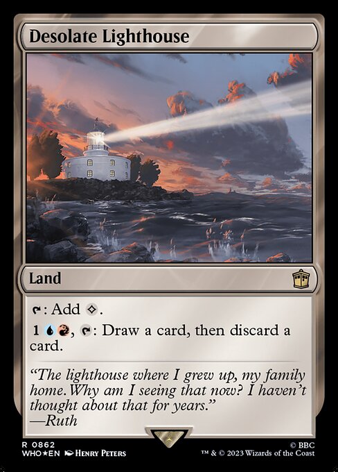 Desolate Lighthouse (862) [Doctor Who]