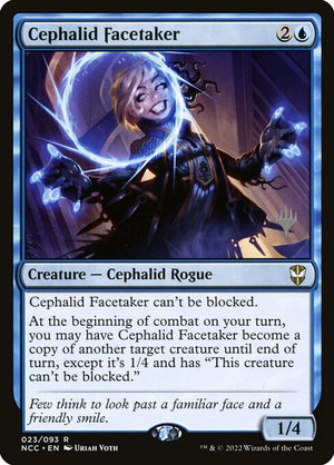 Cephalid Facetaker (23p) [New Capenna Commander Promos]