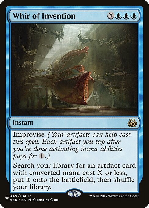 Whir of Invention (AER-49) [The List]