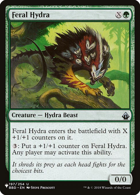 Feral Hydra (BBD-197) [The List]
