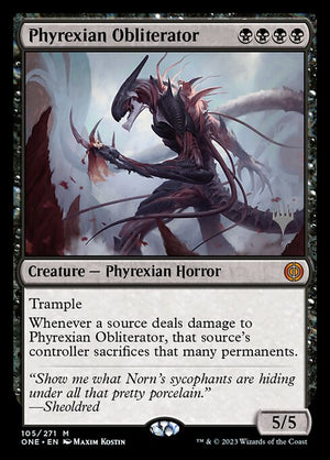 Phyrexian Obliterator (105p) [Phyrexia: All Will Be One Promos]