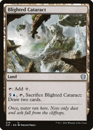 Blighted Cataract (279) [Commander 2021]