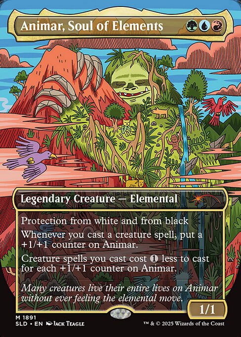 Animar, Soul of Elements (1891) [Secret Lair Drop]