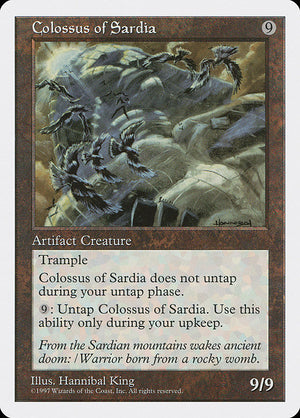 Colossus of Sardia (358) [Fifth Edition]