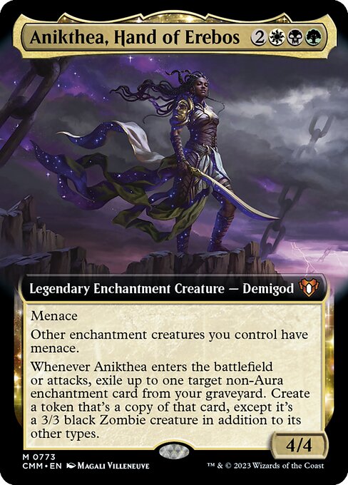 Anikthea, Hand of Erebos (773) [Commander Masters] [Extended Art]