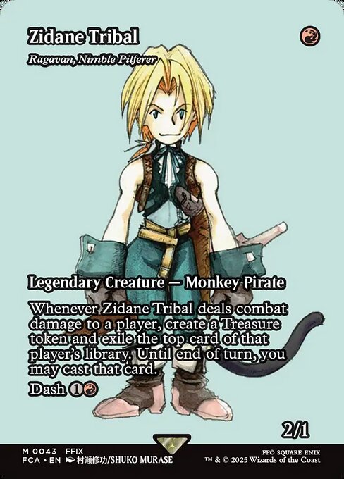 Ragavan, Nimble Pilferer (43) [Final Fantasy: Through the Ages]