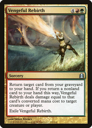 Vengeful Rebirth (233) [Commander 2011]