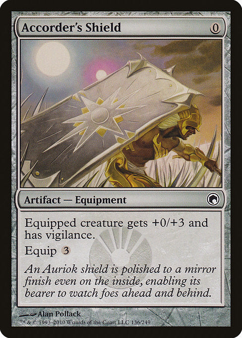 Accorder's Shield (136) [Scars of Mirrodin]