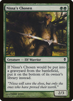 Nissa's Chosen (171) [Zendikar]