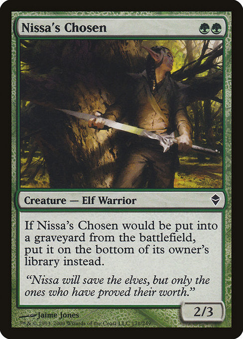 Nissa's Chosen (171) [Zendikar]
