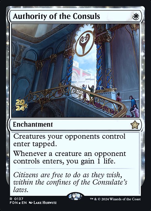 Authority of the Consuls (137s) [Foundations Promos]