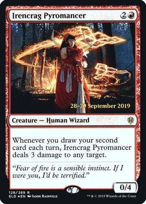 Irencrag Pyromancer (128s) [Throne of Eldraine Promos]