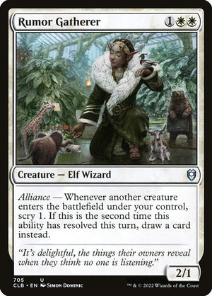 Rumor Gatherer (705) [Commander Legends: Battle for Baldur's Gate]