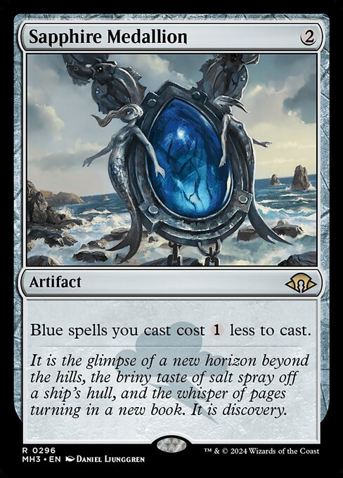 Sapphire Medallion (296) [Modern Horizons 3]