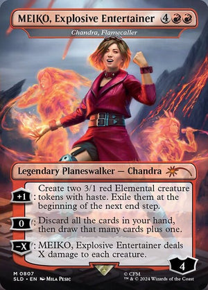 Chandra, Flamecaller (807) [Secret Lair Drop]