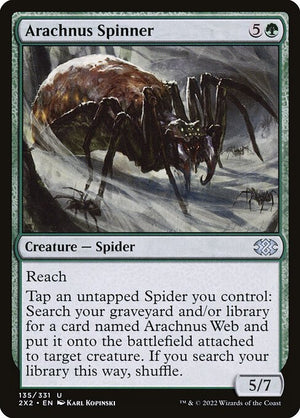 Arachnus Spinner (135) [Double Masters 2022]