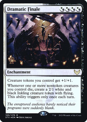 Dramatic Finale (180s) [Strixhaven: School of Mages Promos]