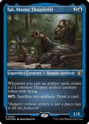 Sai, Master Thopterist (494) [Commander Masters]