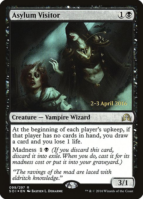 Asylum Visitor (99s) [Shadows over Innistrad Promos]