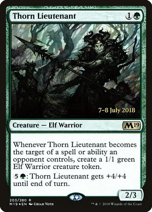 Thorn Lieutenant (203s) [Core Set 2019 Promos]