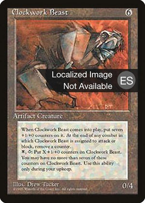 Clockwork Beast (307) [Fourth Edition Foreign Black Border]